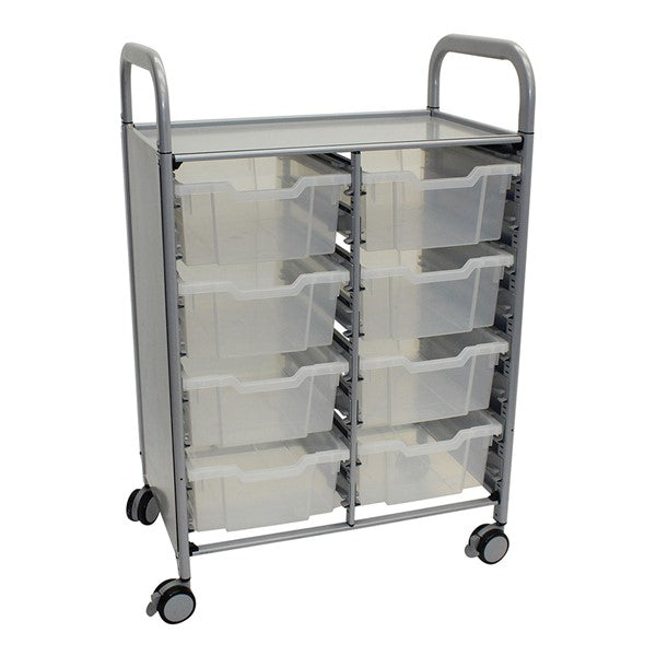 Gratnells Callero Double Metal School Supply Organizer Cart