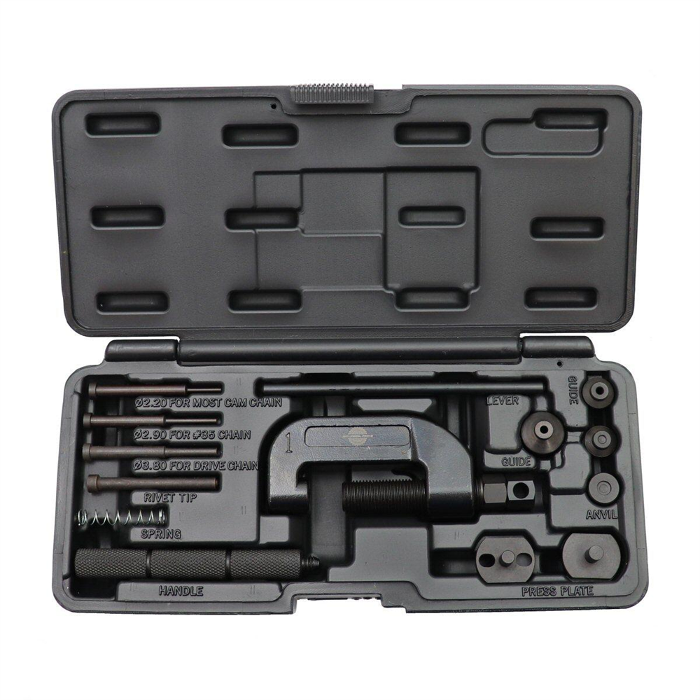Universal Parts Premium Chain Breaker & Riveting Tool Kit - Your Chain Repair Essential (202-65)