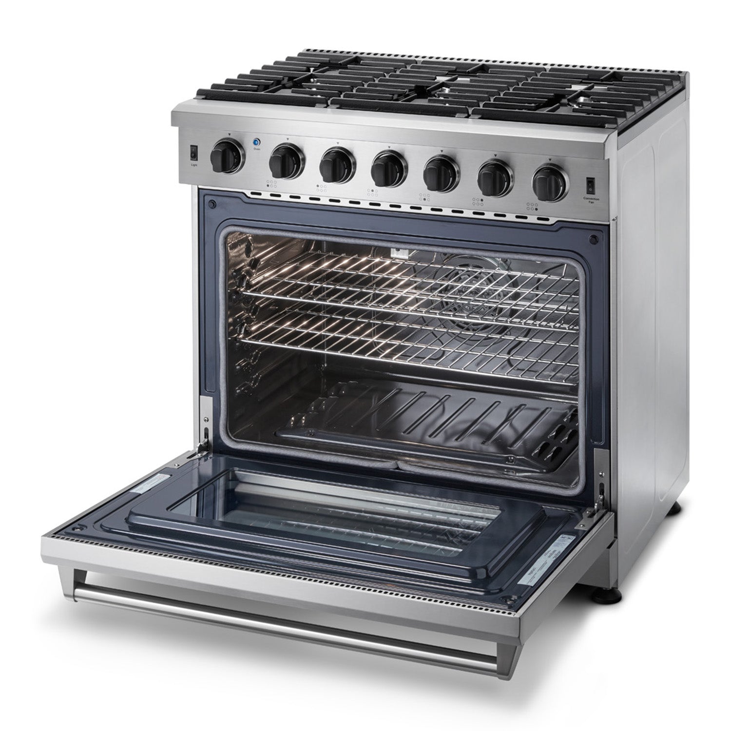 Professional 36-Inch Stainless Steel Gas Range by Thor Kitchen