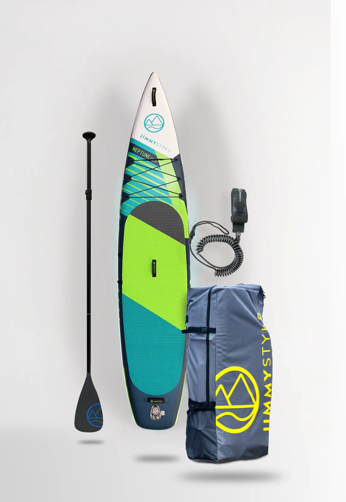 Jimmy Styks Neptune 12'6'' Inflatable Stand-Up Paddleboard for Adventure
