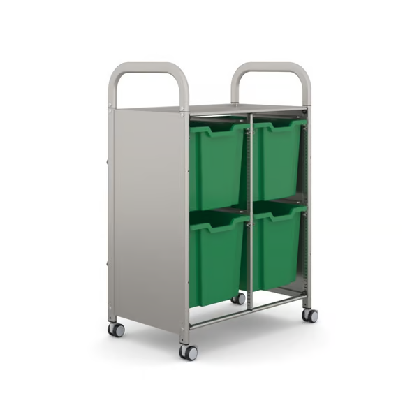 Gratnells Callero Double Metal Cart - The Ultimate Learning & Office Organization Solution