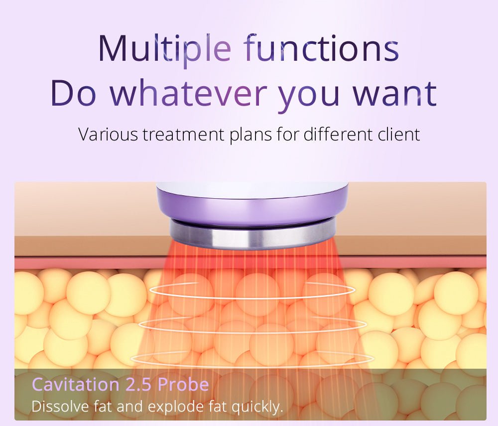Slimify Pro 6-in-1 Ultrasonic Lipo Cavitation RF Body Sculptor