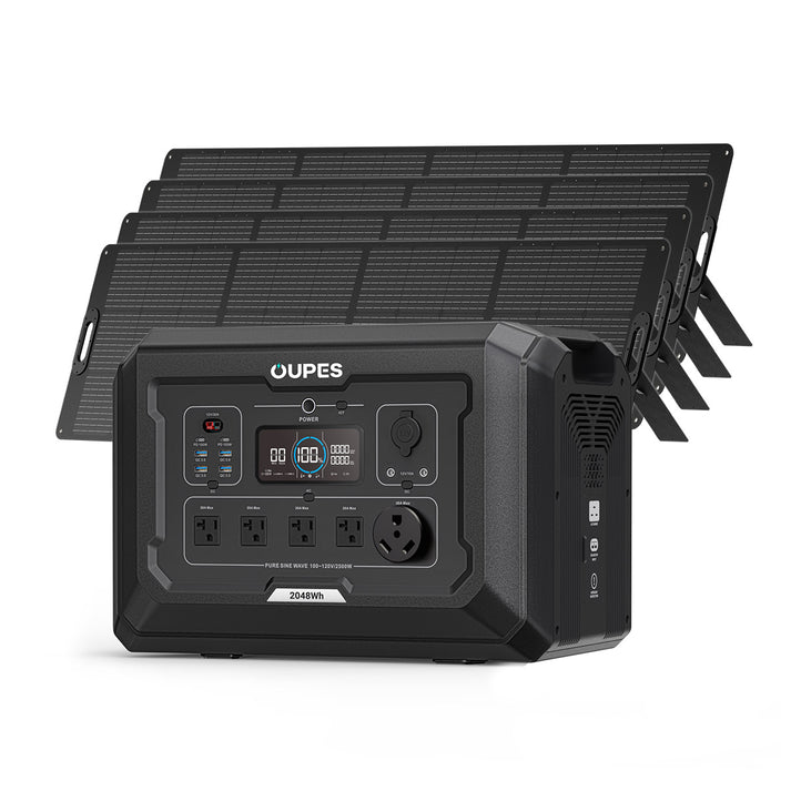 OUPES Mega 2 Powerhouse | 2500W, 2048Wh, Lightning-Fast Charge
