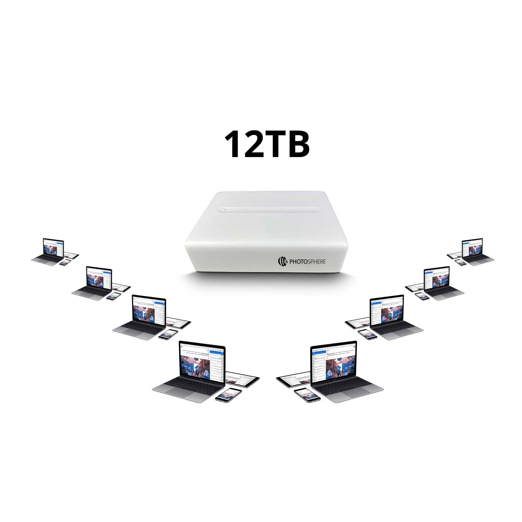PBN - TEC Photosphere 12TB High - Capacity Storage Drive