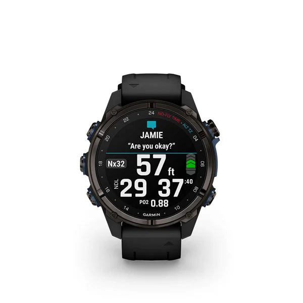 Garmin Descent Mk3i 43mm Carbon Gray DLC Ti/Black Dive Smartwatch