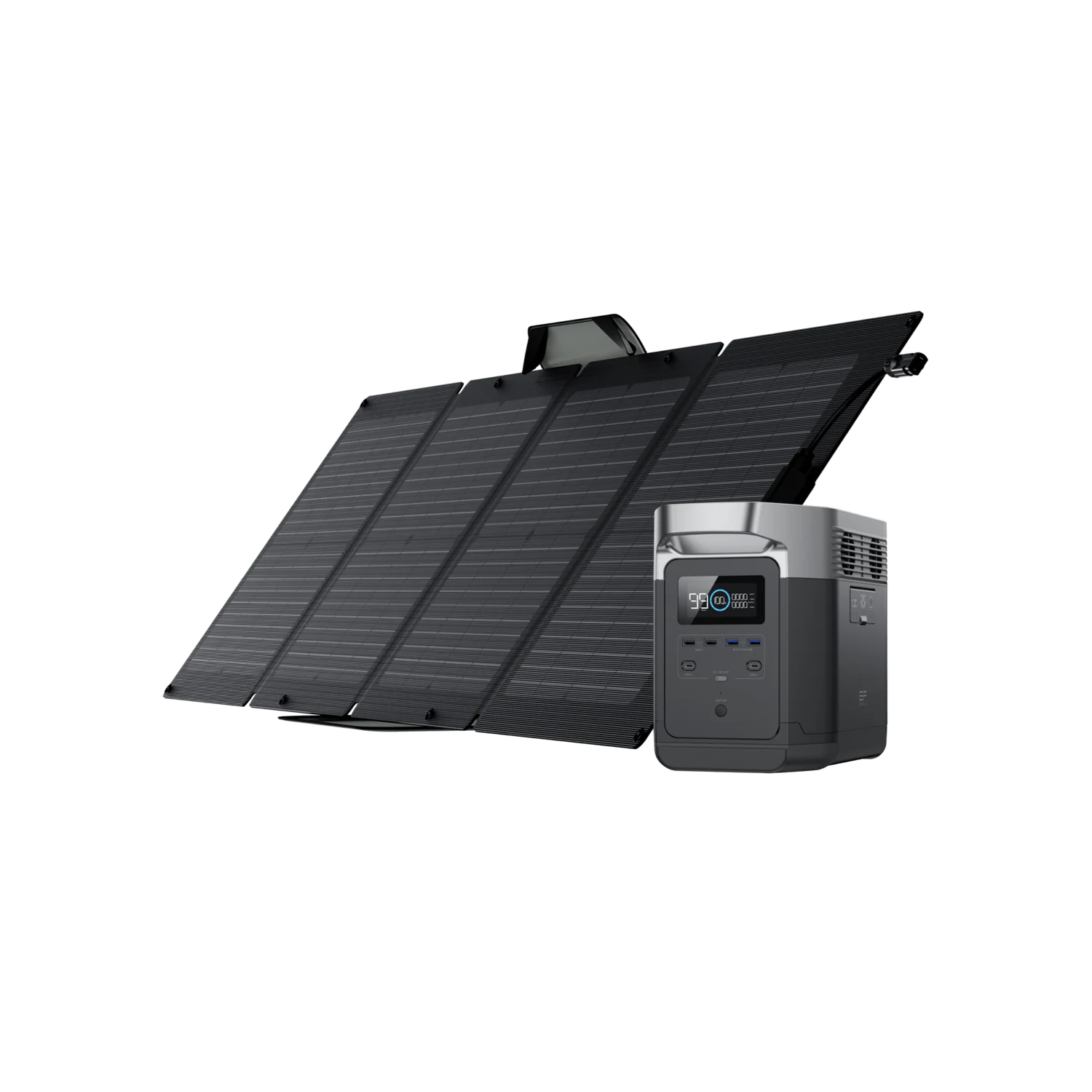 EcoFlow DELTA 2 Portable Powerhouse with 110W Solar Panel