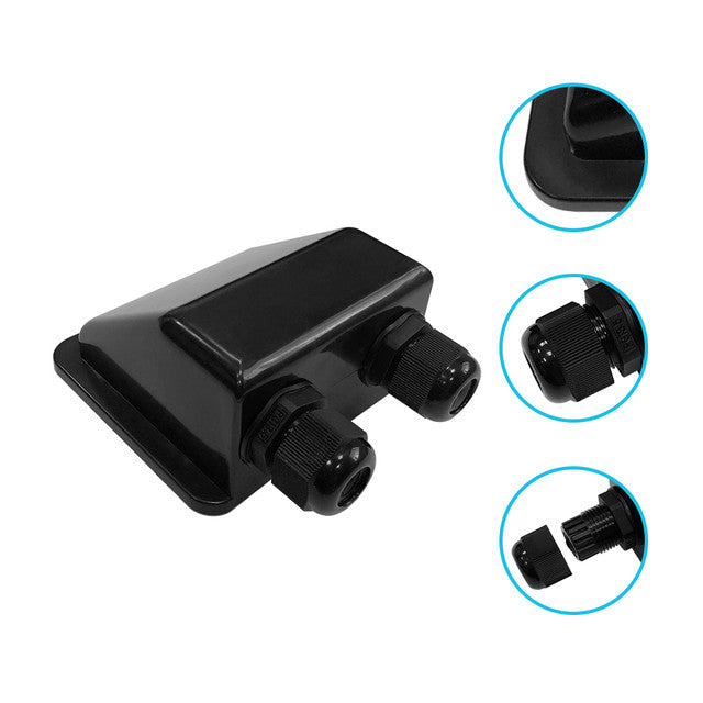 Renogy Cable Entry Housing Mount - Keep Your RV, Boat & More Organized
