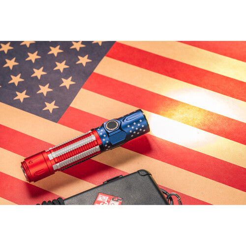 Olight Warrior 3S Stars & Stripes: Tactical Powerhouse