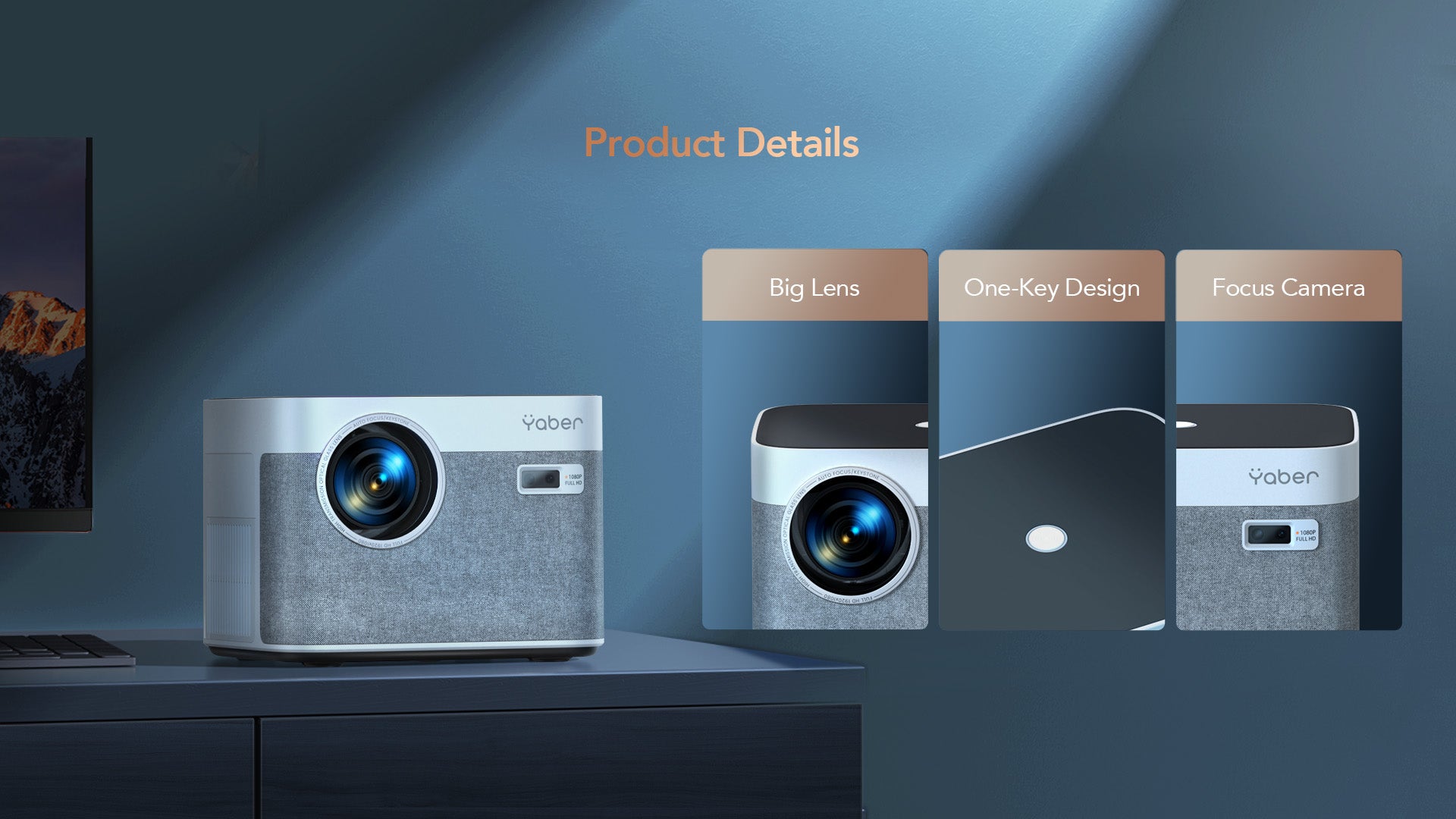 Yaber U11 Home Entertainment Powerhouse Projector