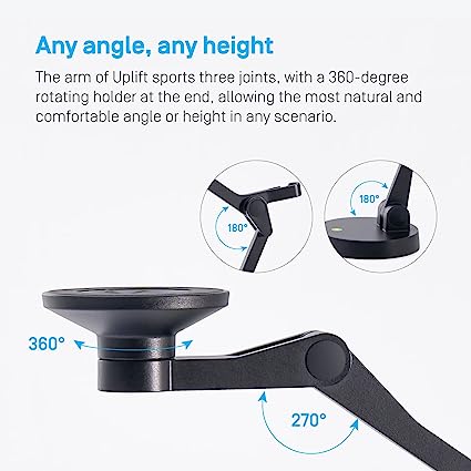 Ipevo Uplift: The Ultimate Multi-angle Magnetic Phone Arm for Smartphones