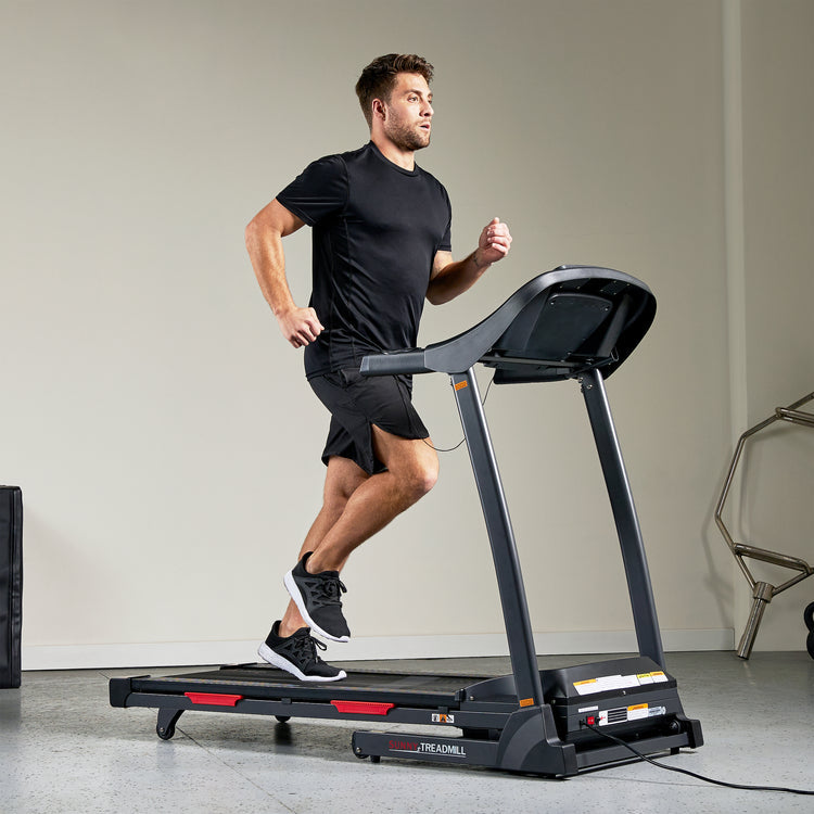 Sunny Health & Fitness SF-T7705SMART Premium Folding Auto-Incline Smart Treadmill with Exclusive SunnyFit App and Enhanced Bluetooth Connectivity