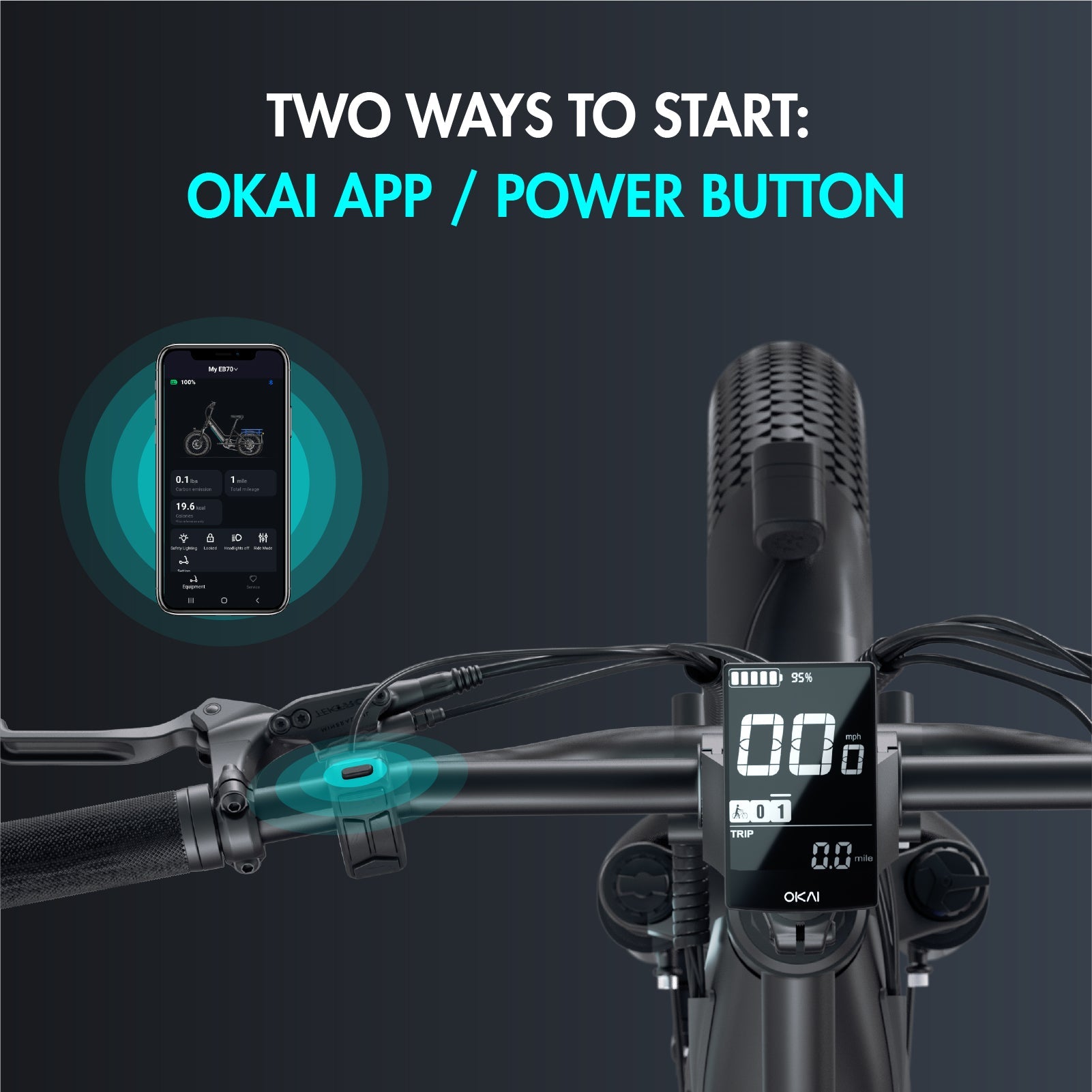 Okai E-Kargo EB70 Electric Cargo Bike
