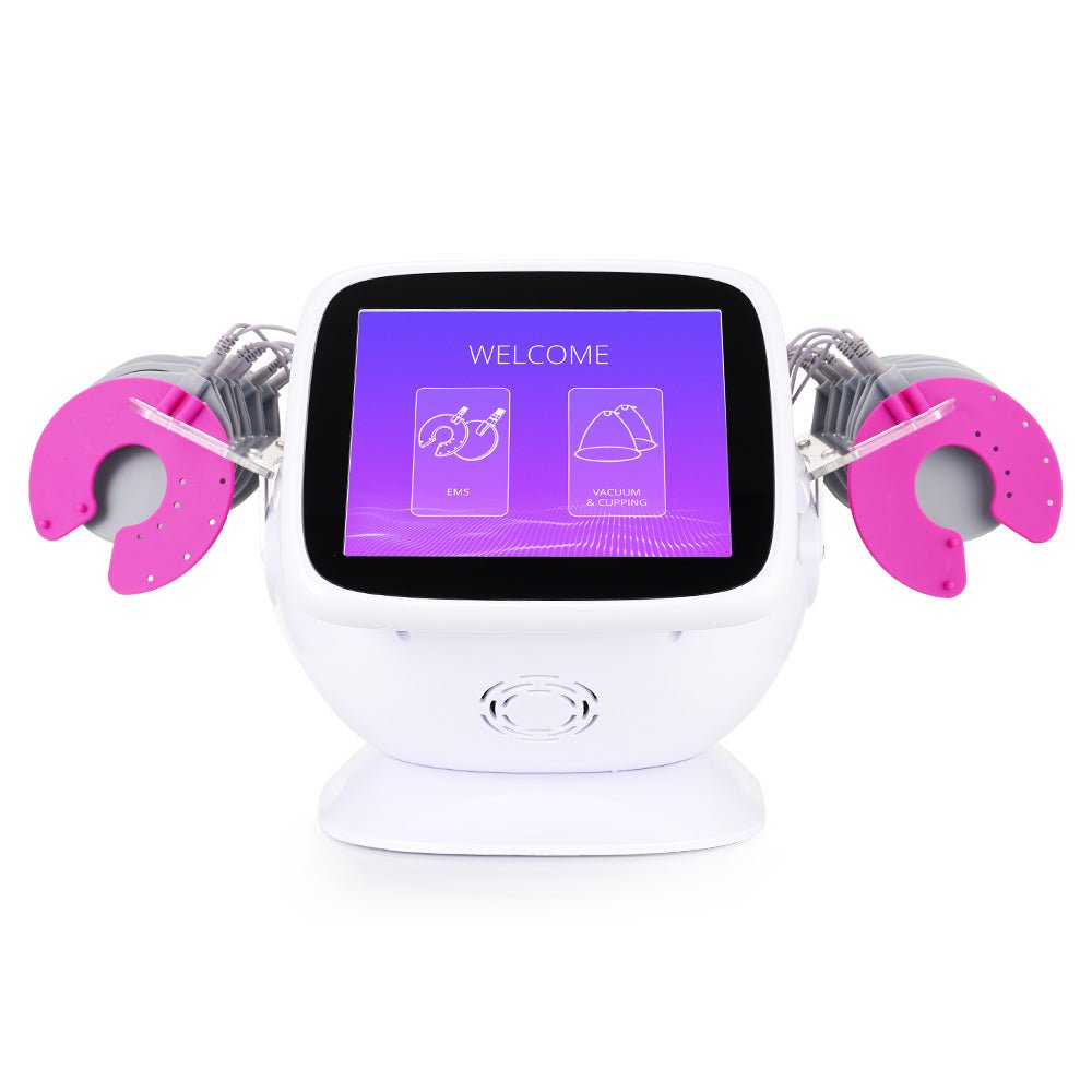 Shape Tactics All-in-One Body Enhancement Machine: EMS for Slimming & Breast, Vacuum Cupping for Detox