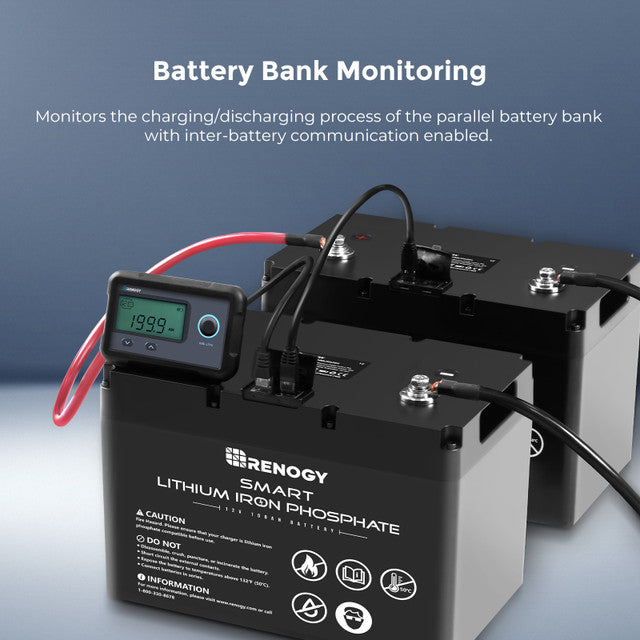 Renogy Smart Lithium Battery Remote Monitor - RMS-LFPS