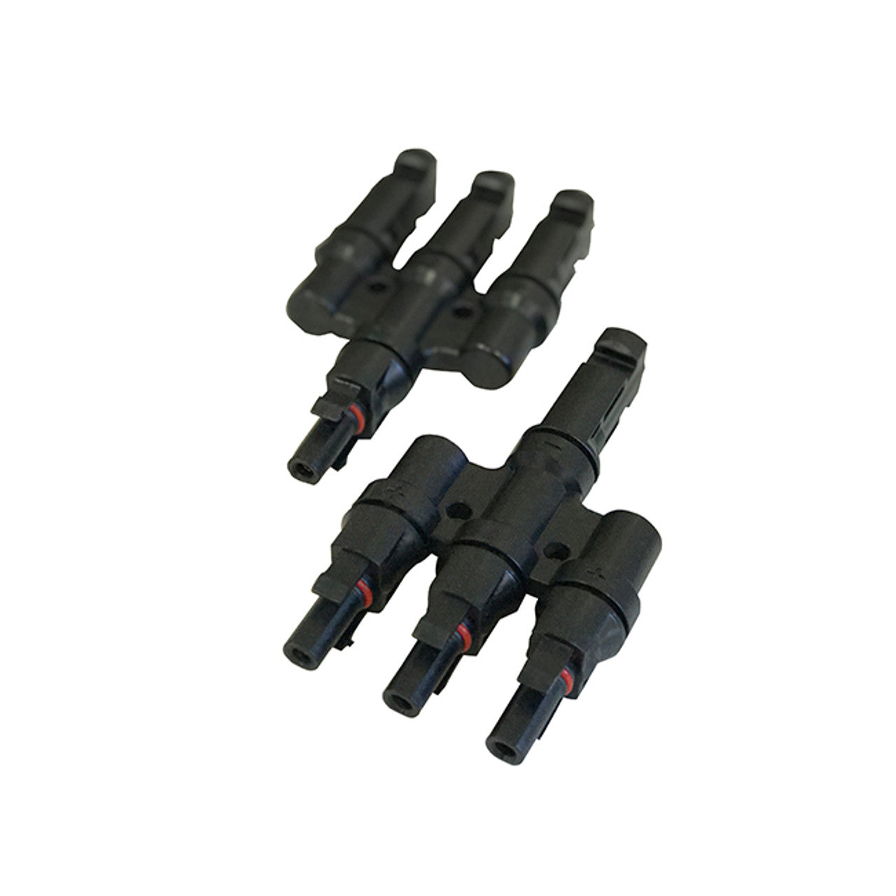 Renogy Solar MC4Y2 Branch Connectors - Multicolor Pair for Expanding Your Solar Panel System
