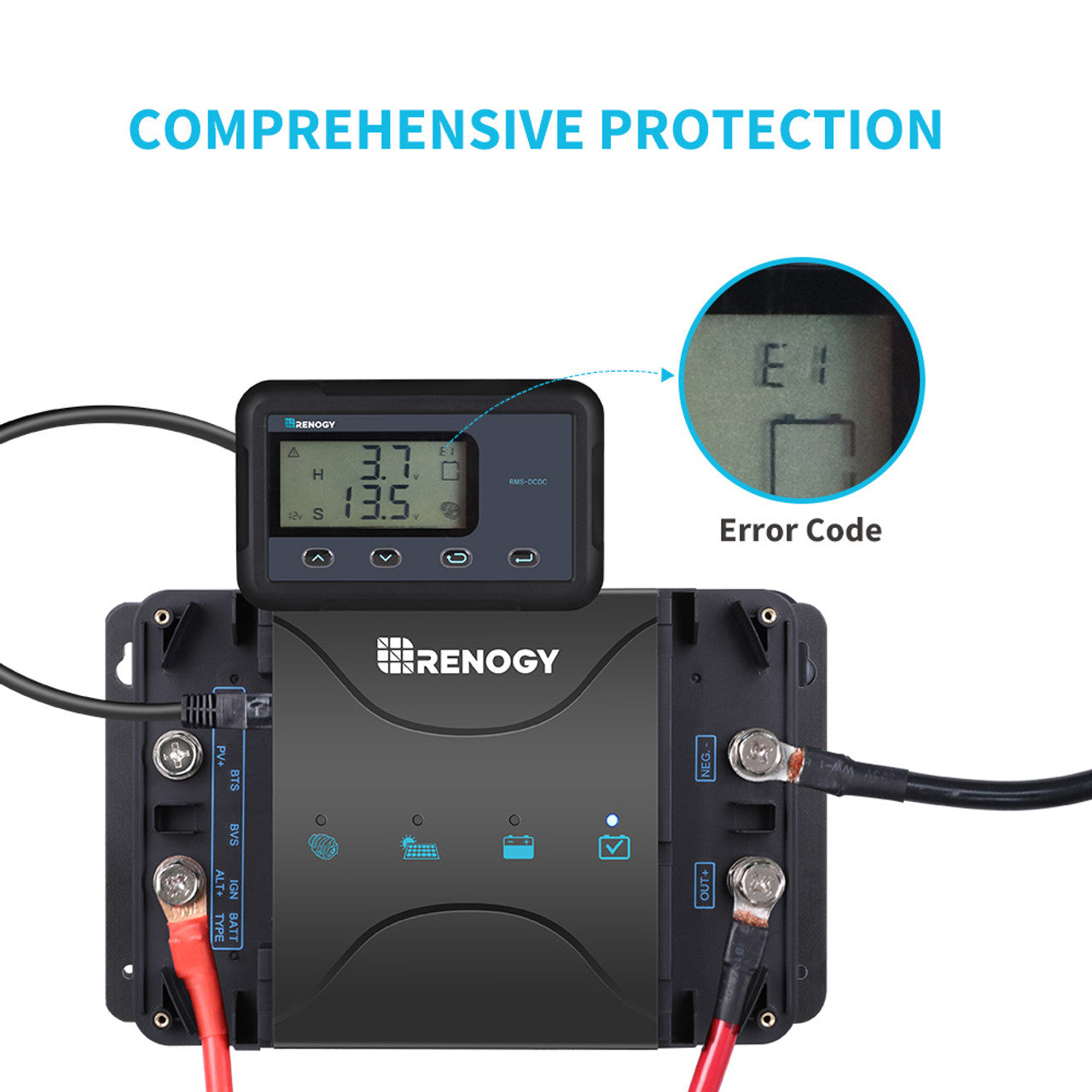 Renogy DC-DC Battery Charger Series Remote Monitor - Your Ultimate Battery Charging Companion