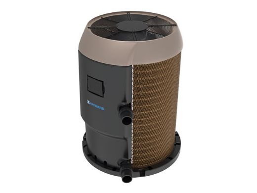 Hayward HeatPro 100,000 BTU Round Platform Heat Pump - Ideal for Energy Savings and Compact Spaces