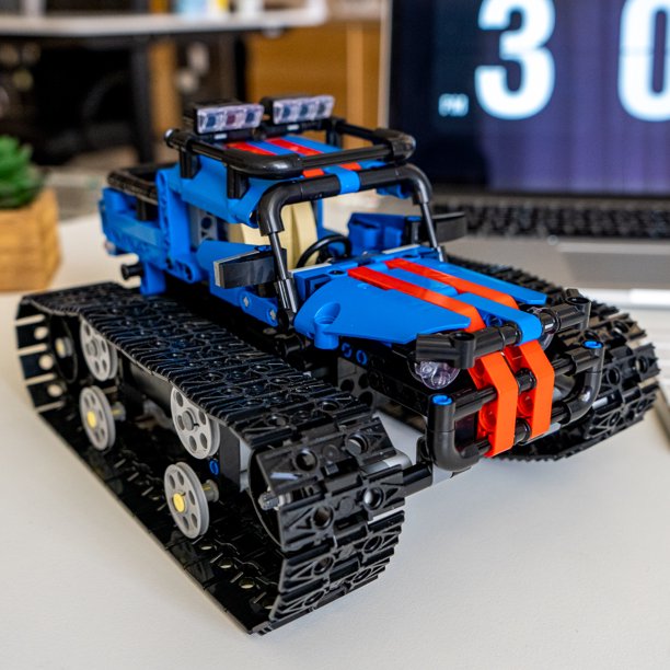 Incredible Honeycomb Knight Truck STEM Programming Educational Building Block Robot Toy for Kids