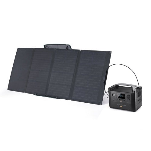 EcoFlow River 600 Pro Bundle: Your Ultimate Portable Power Solution (Including Solar Panel)