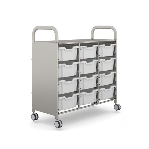 Gratnells Callero Plus Treble Cart - The Ultimate Classroom Storage Solution