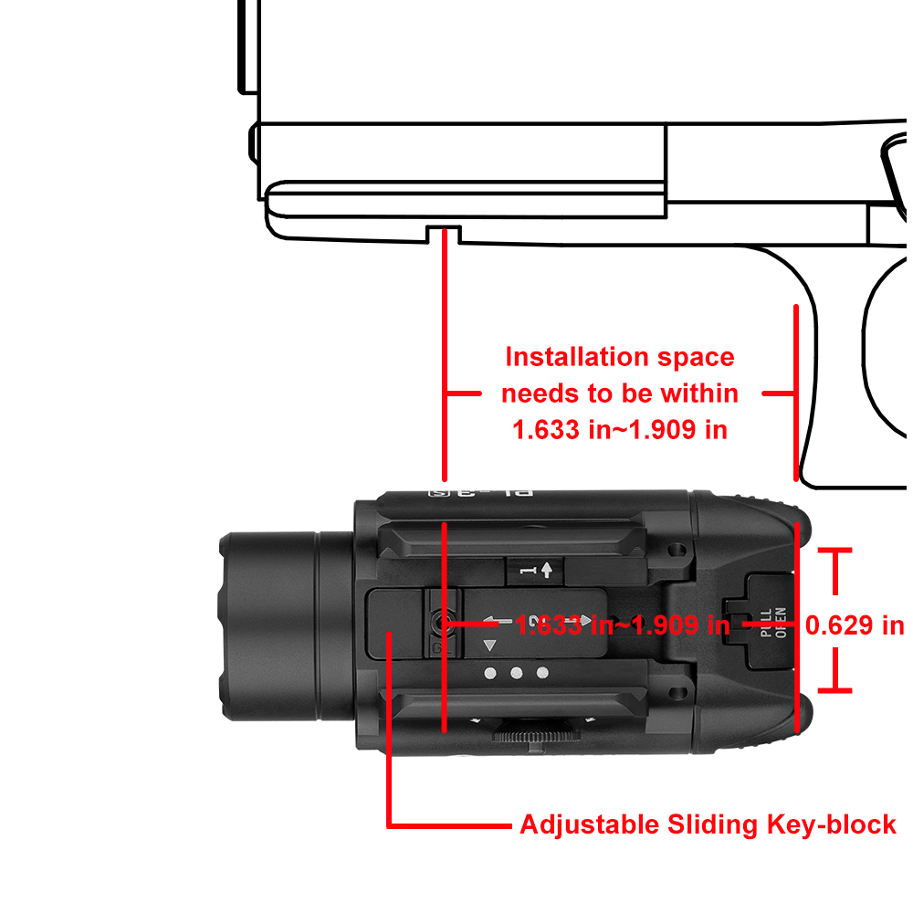 Olight PL-3S Valkyrie - The Ultimate Weapon Light