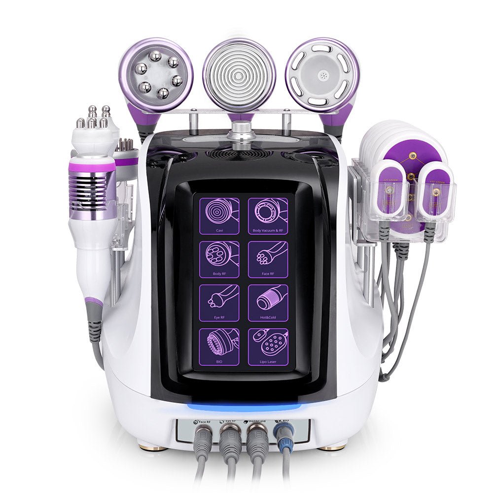 Shape Tactics 40k Cavitation RF Microcurrent Hot Cold Hammer Body Rejuvenation Machine