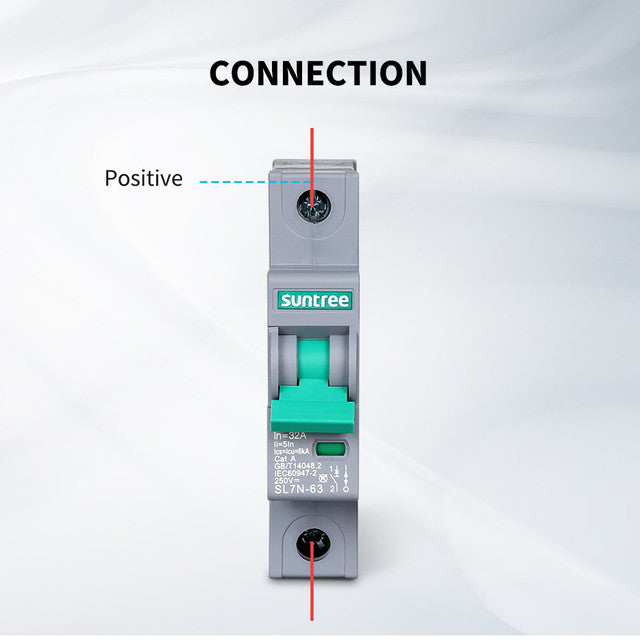 Renogy Suntree Compact 10A 1P Circuit Breaker for Solar Power