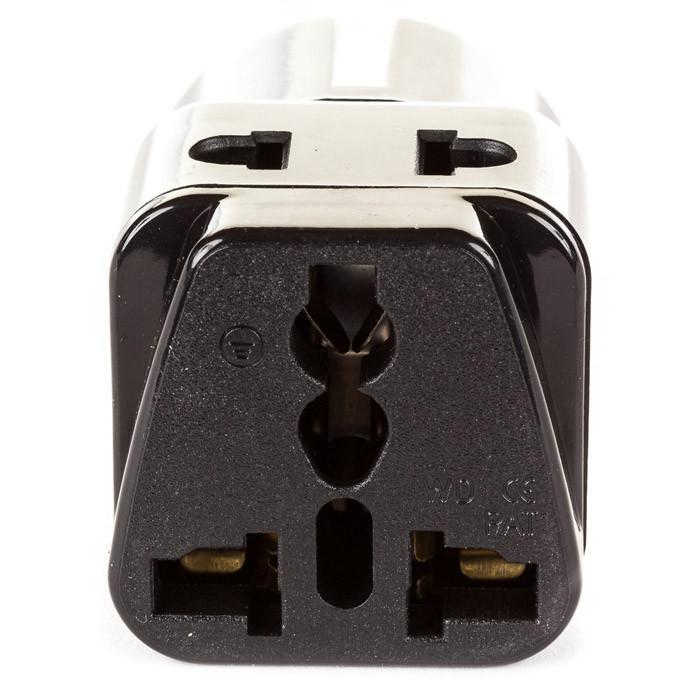 OREI 2-in-1 USA to Europe Adapter Plug - 2 Pack, Black: Your Ultimate Travel Companion