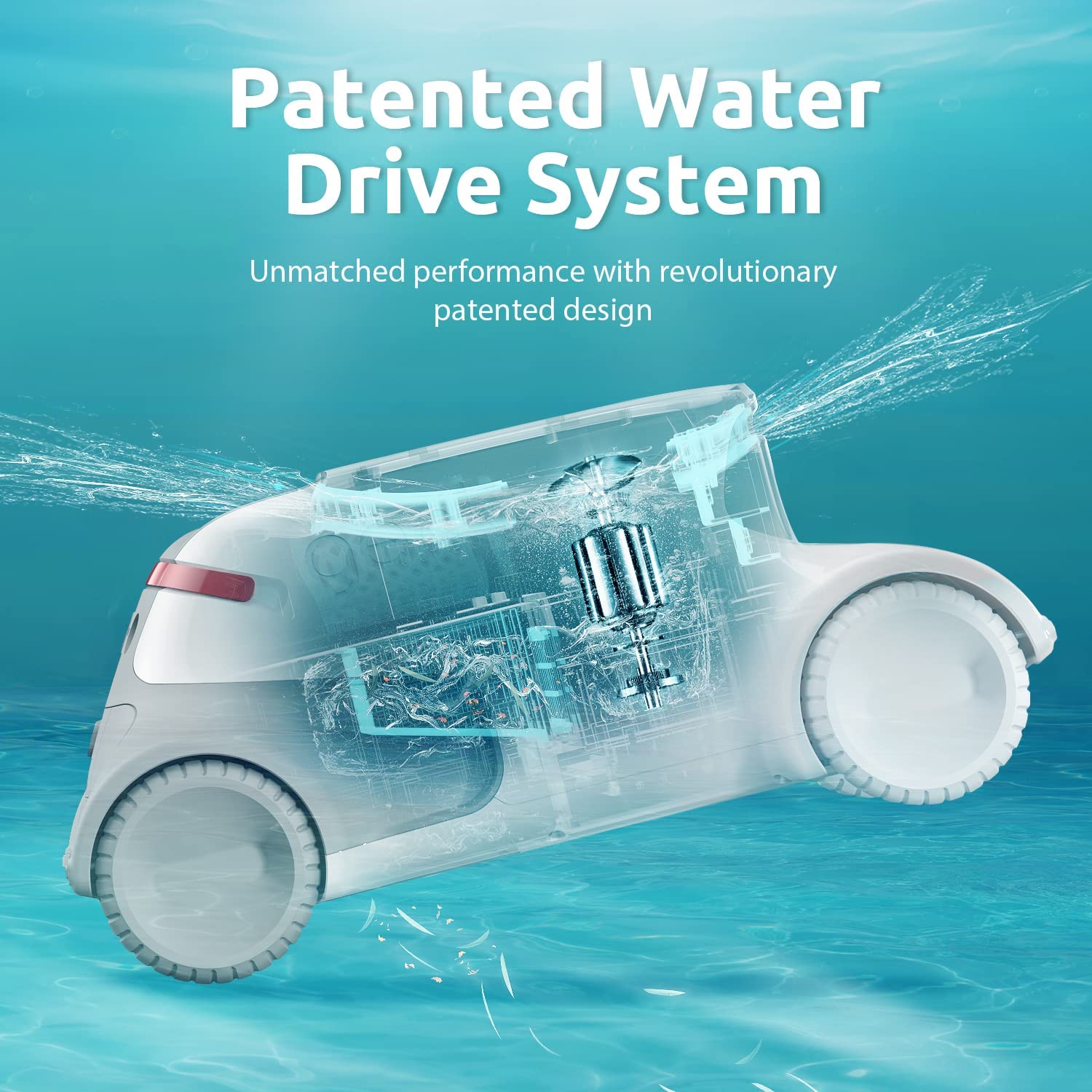 Genkinno P1: The Ultimate Cordless Automatic Robotic Pool Cleaner with Remote