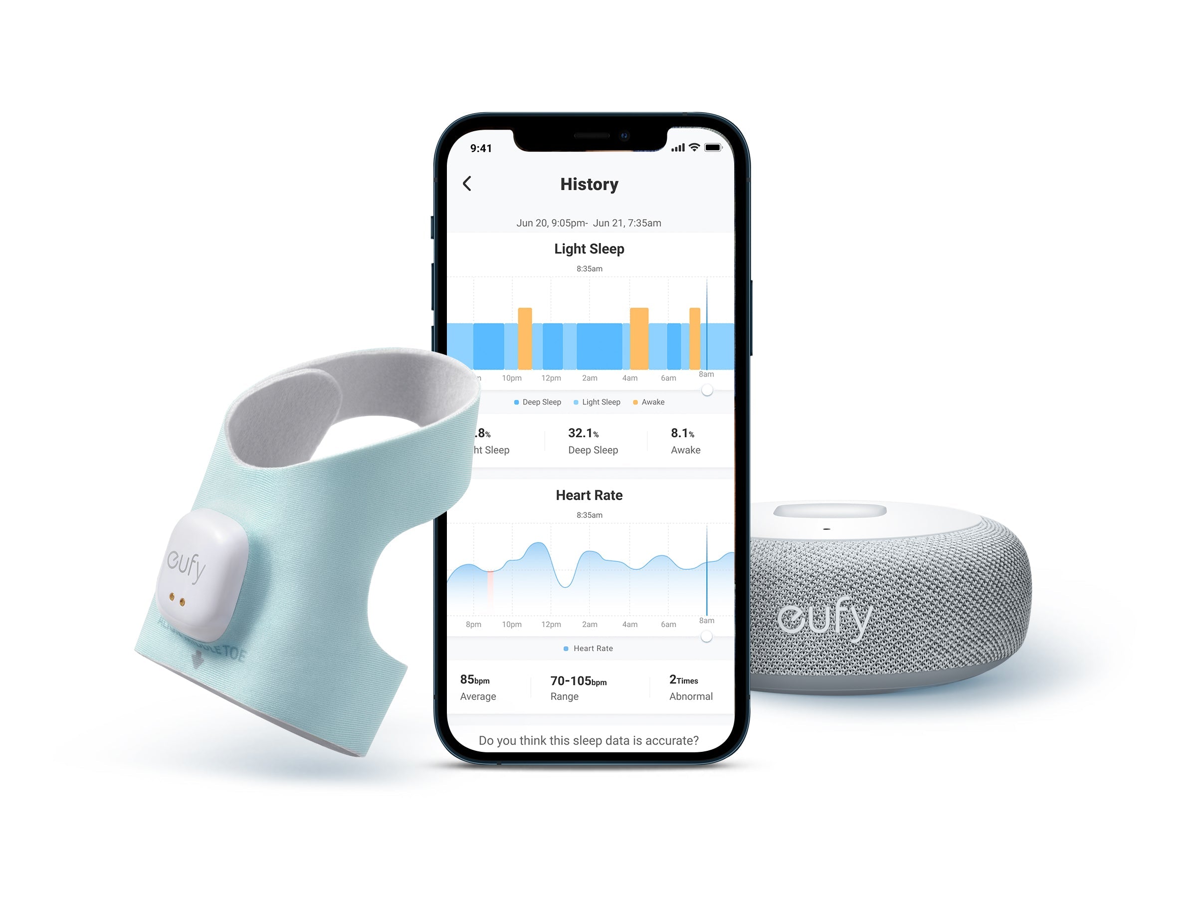 Eufy Baby Smart Sock - Your Baby's Sleep and Health Monitor