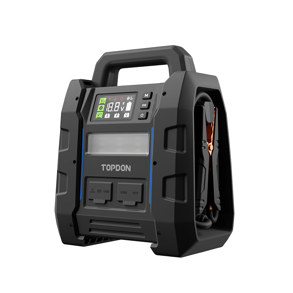 TOPDON V4500Plus 2-in-1 4500 Peak Amp Jump Starter - Your Ultimate Vehicle Power Companion