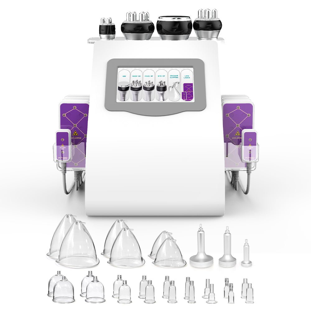 Shape Tactics 6-in-1 Revolutionary Cavitation RF Lipo Laser for Stunning Body Contouring