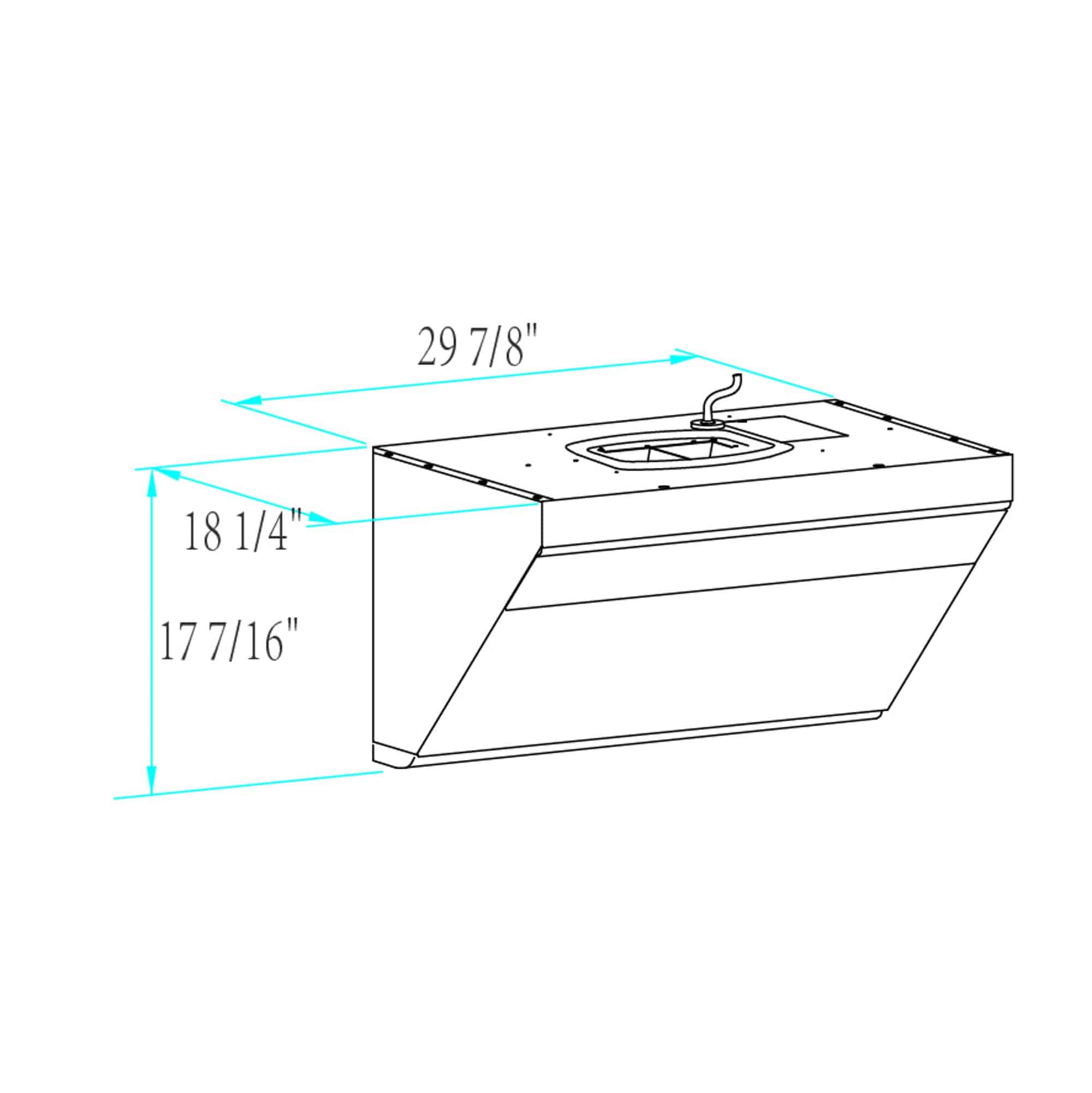 FOTILE Classic Series 30/36 Under-Cabinet / Wall Mount Range Hood - High-Performance and Stylish
