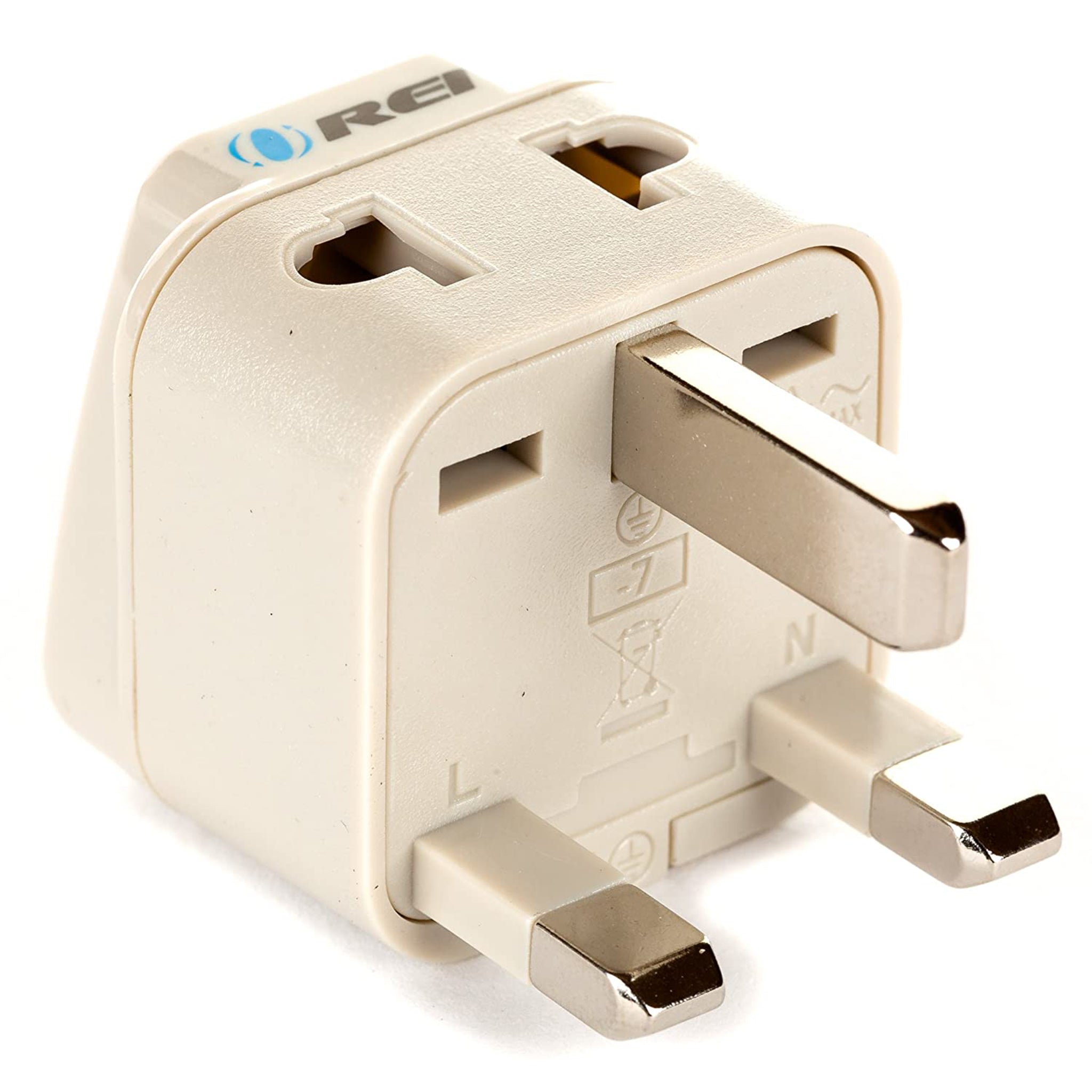 OREI DB-7 Compact 2-in-1 UK & Hong Kong Travel Adapter