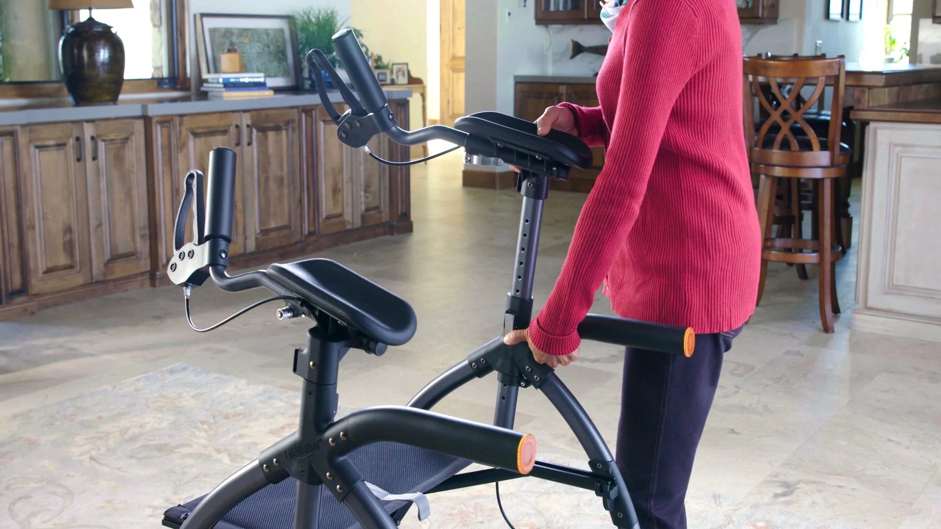 Journey UpWalker H200 Large Backsaver Rollator - Your Ideal Mobility Companion