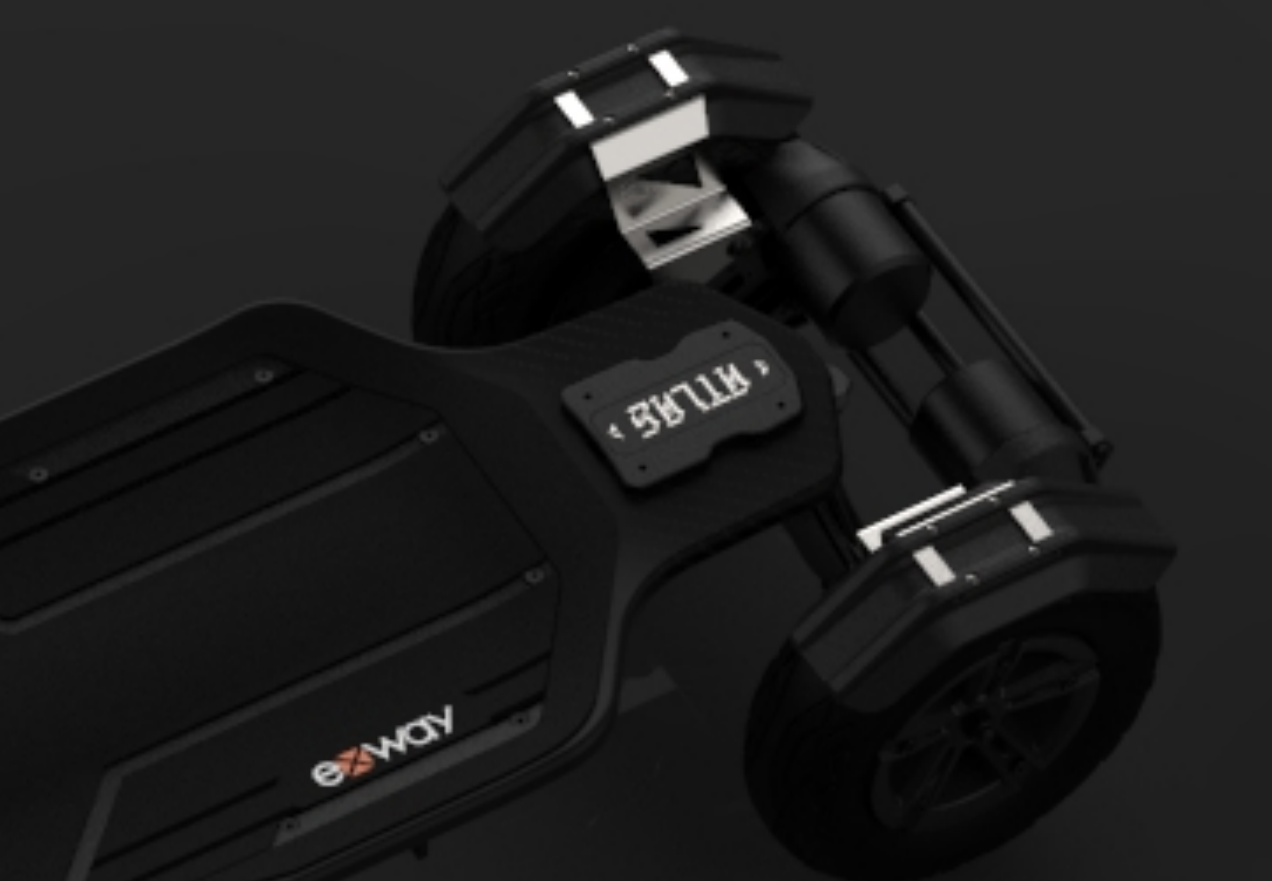 Exway Atlas Carbon 4WD All-Terrain Electric Skateboard