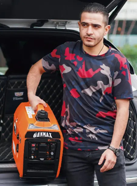 Genmax GM1200i 1200-Watt Gasoline Inverter Generator - Your Ultimate Portable Power Solution