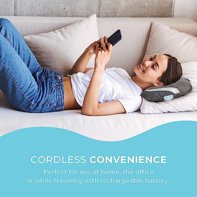 HoMedics Cordless Gel Massager with Heat - Your Personal Relaxation Companion