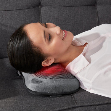 Homedics Cordless Shiatsu Massage Pillow: Soothe Aches with Heat