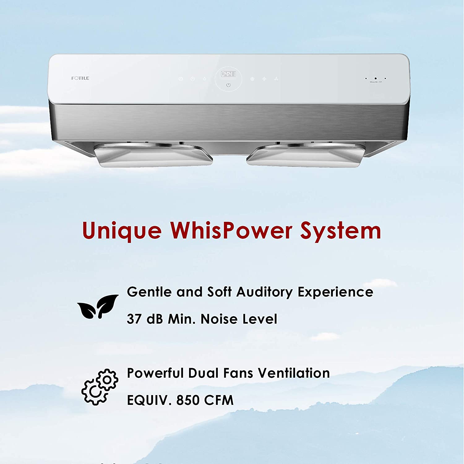 FOTILE Under-Cabinet Convertible Pixie Air Series: Breathe Easy in Your Kitchen!