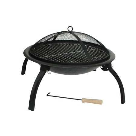 Incredible Fire Sense 22 Folding Fire Pit - Your Outdoor Heat Companion