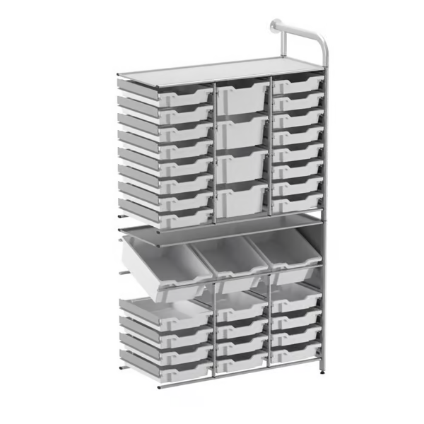 Gratnells Callero Tall Storage Expansion Unit - Compact & Versatile