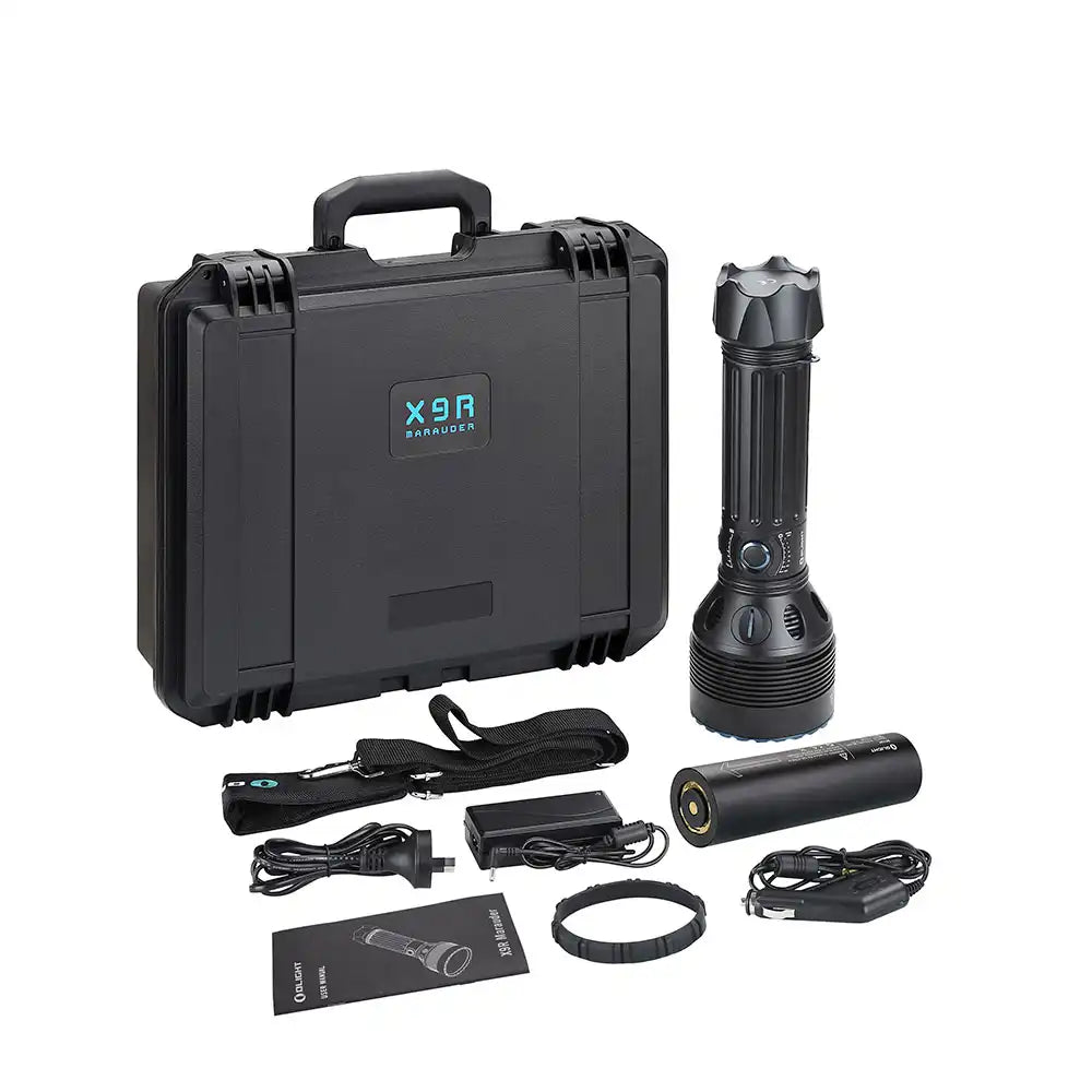 Olight X9R Marauder Ultra-Bright Flashlight