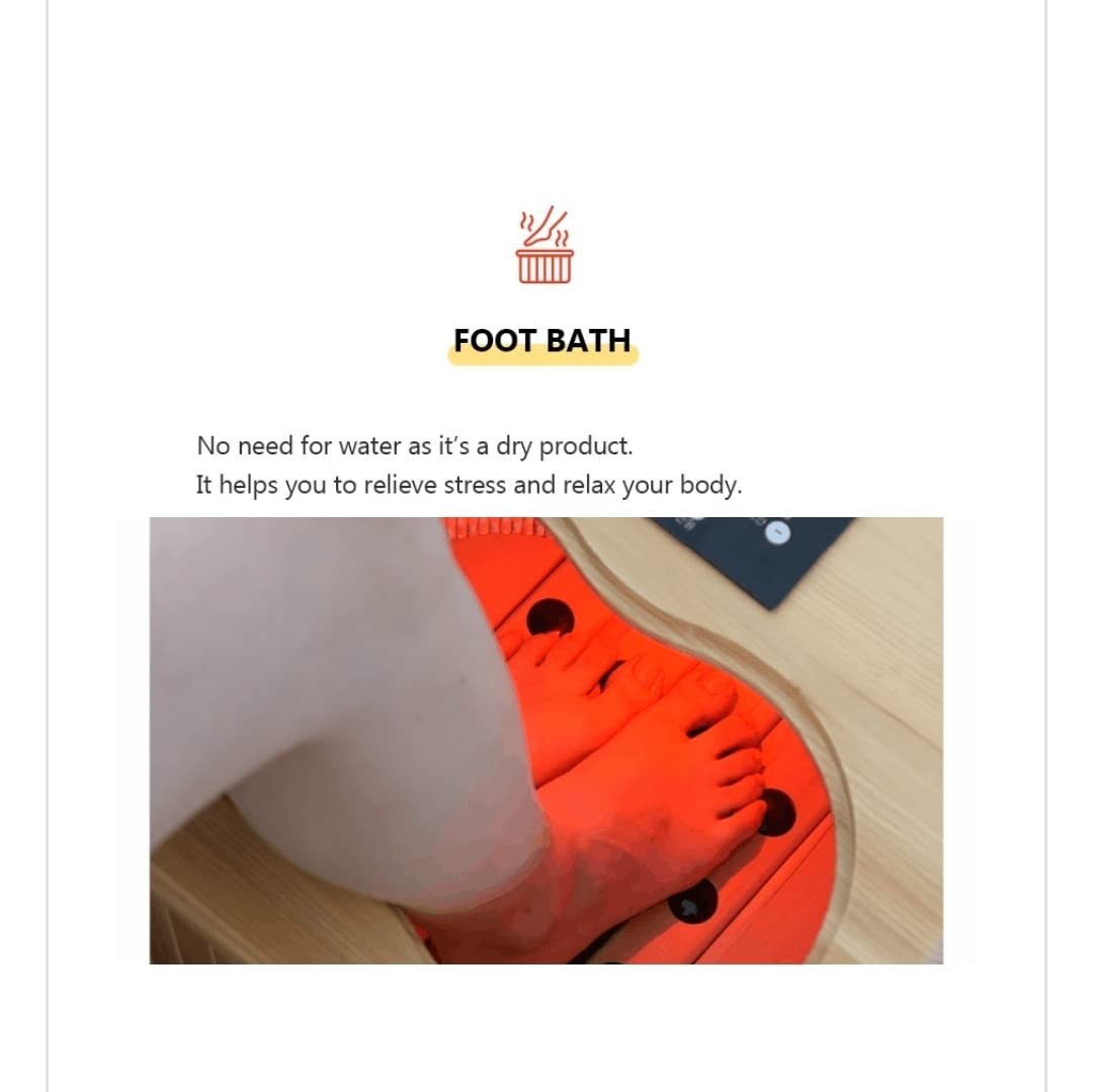 EVERJOY Dry Heated Infrared Foot Bath: Your Ultimate Relaxation Solution