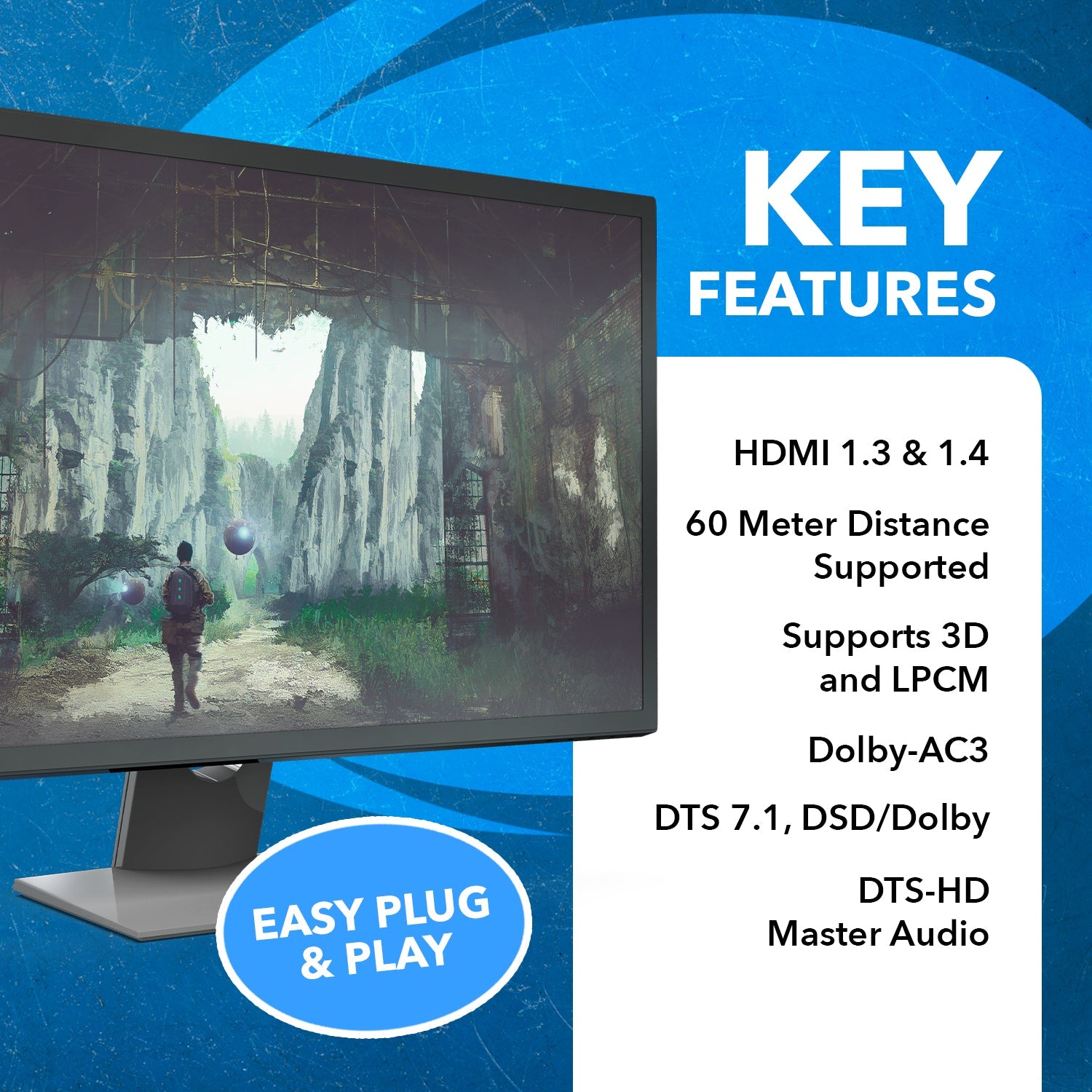 OREI 196FT HDMI Extender - Boost Your Home Entertainment