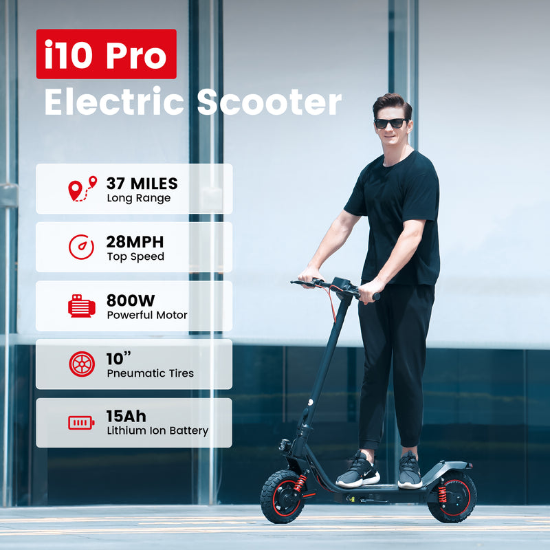 iScooter i10 Pro - The Ultimate 800W Commuter Electric Scooter