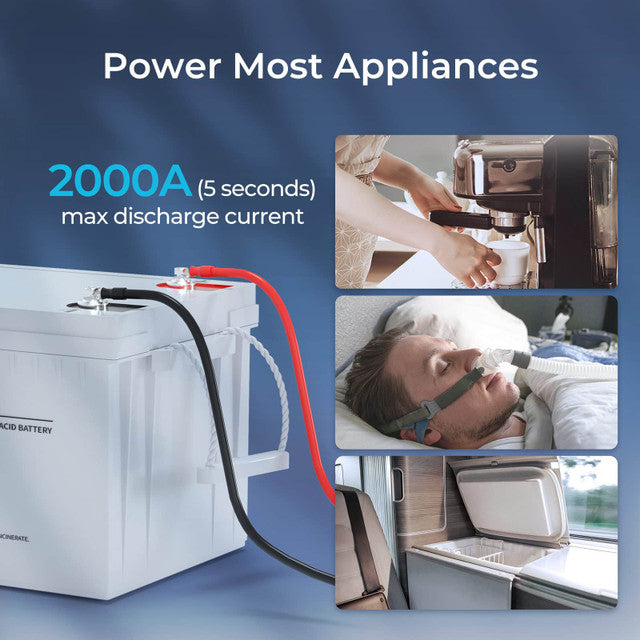 Renogy Deep Cycle AGM 12V 200Ah Battery - Your Reliable Off-Grid Power Solution
