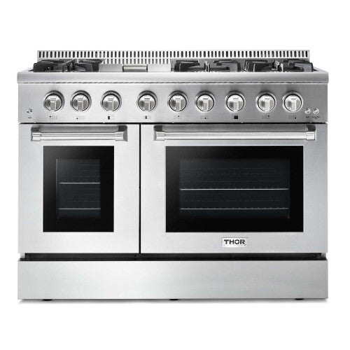 Thor Kitchen 48-Inch Stainless Steel Professional Dual Fuel Range - Your Culinary Powerhouse