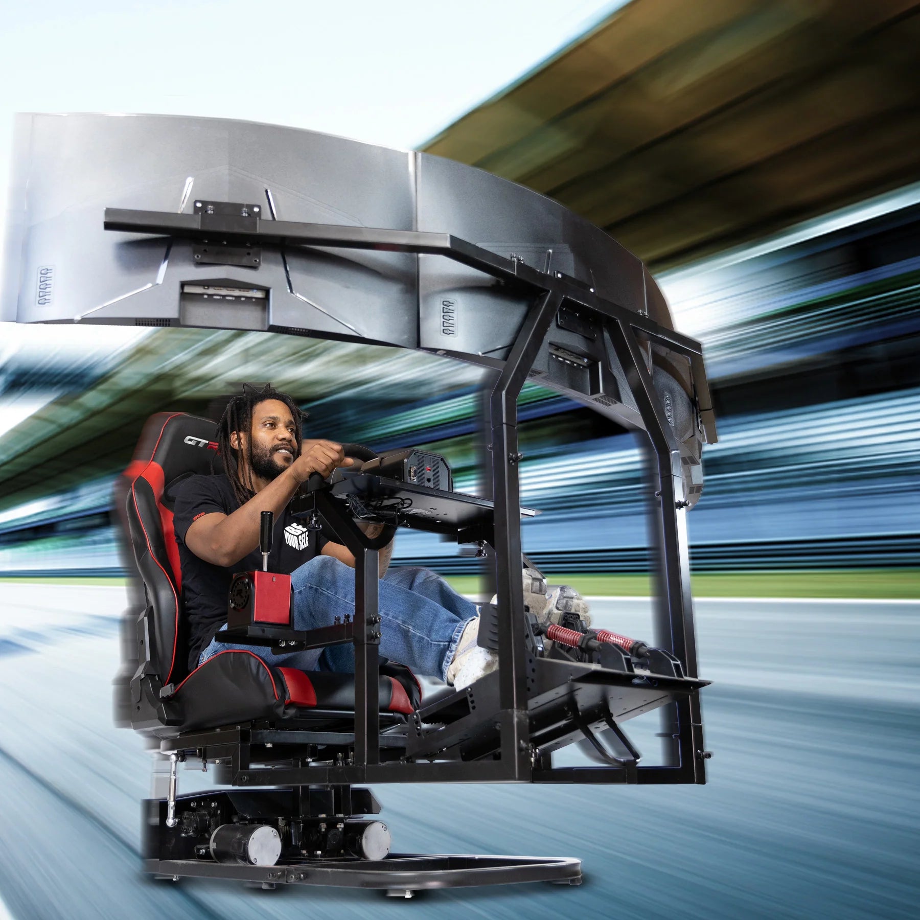 GTM Motion Compact 2-DOF Racing and Flight Simulation Base
