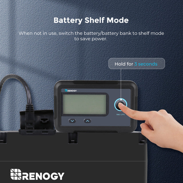 Renogy Smart Lithium Battery Remote Monitor - RMS-LFPS